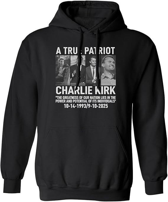 A True Patriot Turning Point USA Memorial Hoodie - Turning Point USA Merch