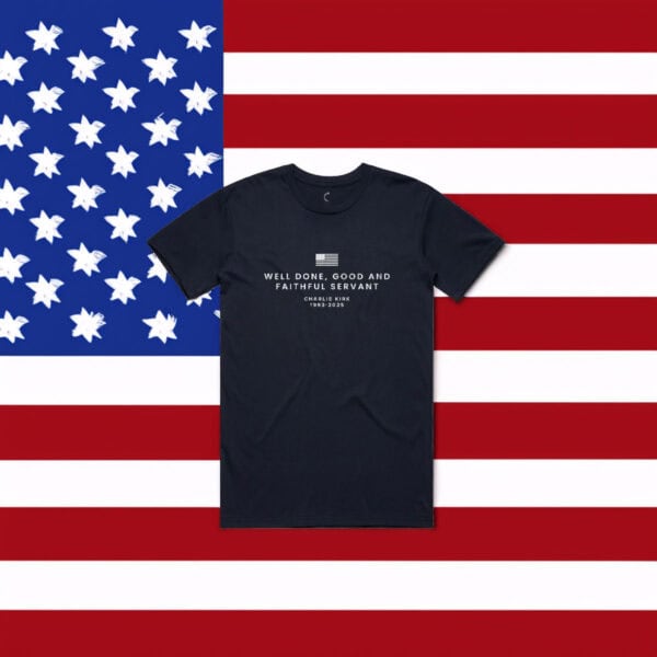 Charlie Kirk FAITHFUL SERVANT MEMORIAL Shirt - My Store