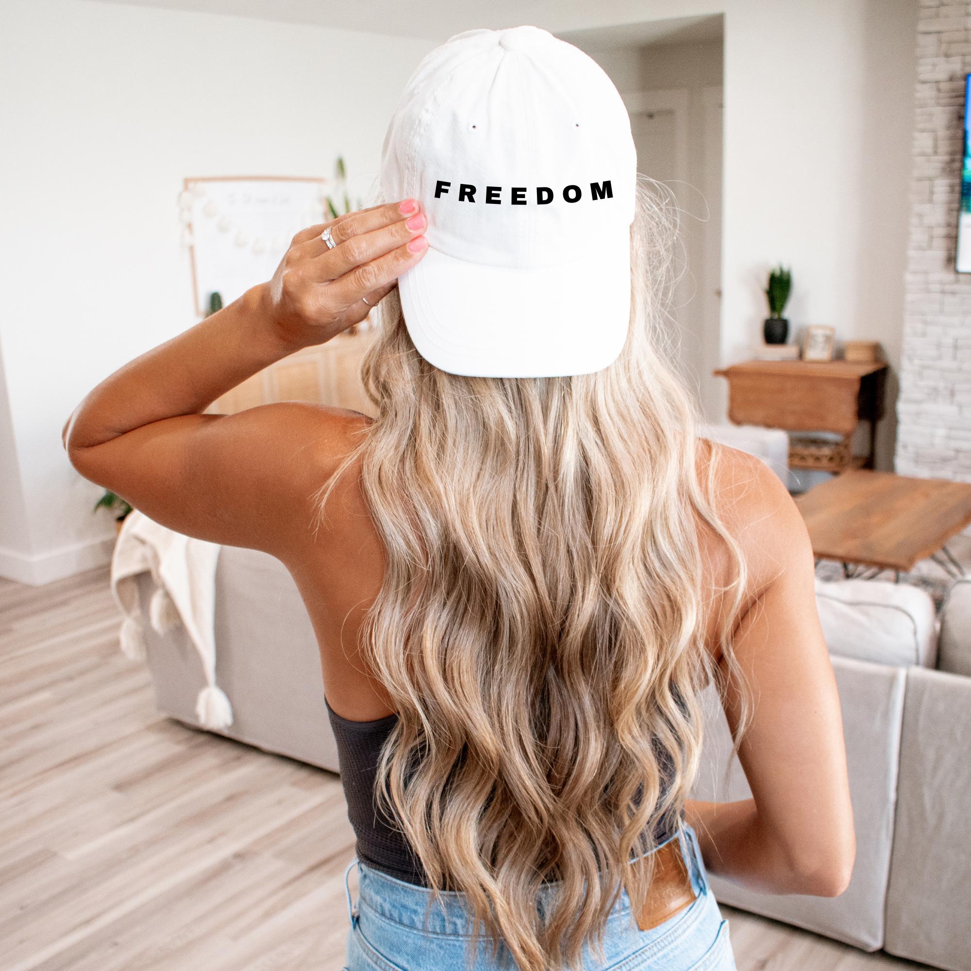 Charlie Kirk - Freedom Baseball Cap - Turning Point USA Merch