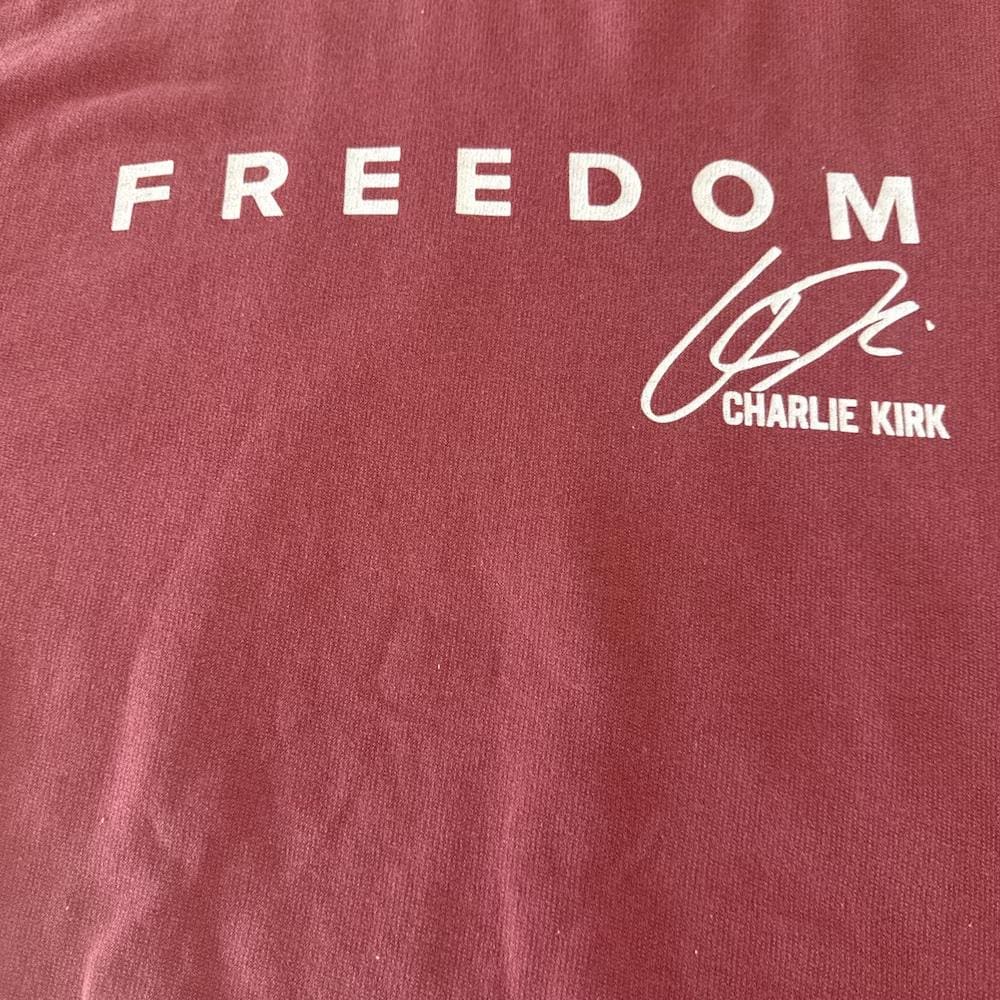 Charlie Kirk - Freedom Sweatshirt - Turning Point USA Merch
