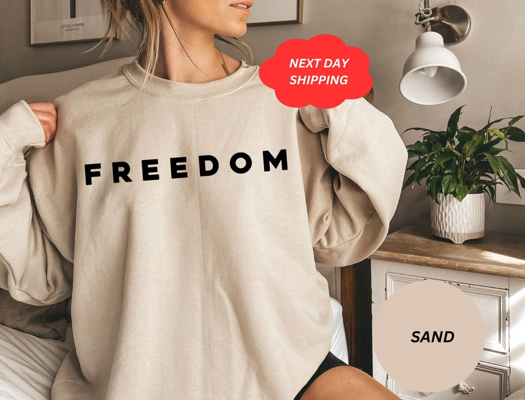 Charlie Kirk - Freedom Sweatshirt Woman - Turning Point USA Merch