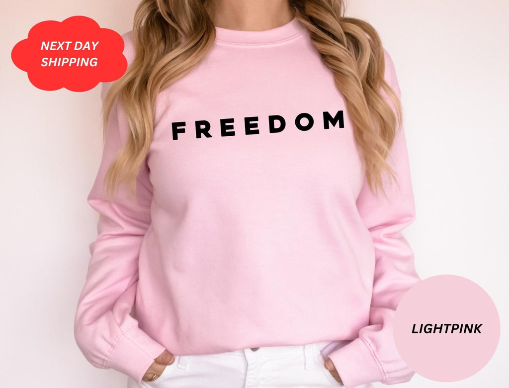 Charlie Kirk - Freedom Sweatshirt Woman - Turning Point USA Merch