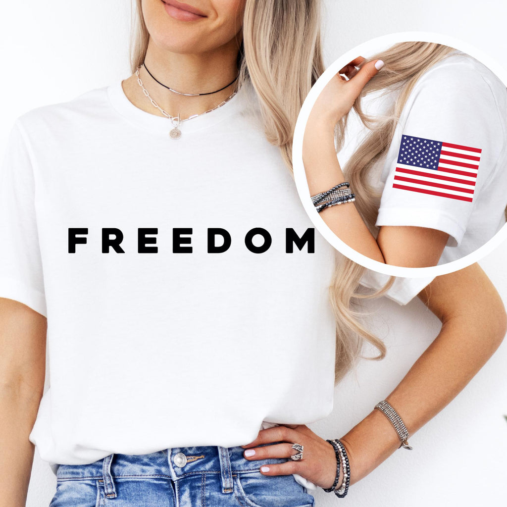 Charlie Kirk Freedom T-Shirt - Unisex - Turning Point USA Merch