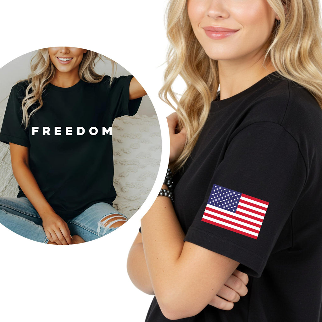 Charlie Kirk Freedom T-Shirt - Unisex - Turning Point USA Merch