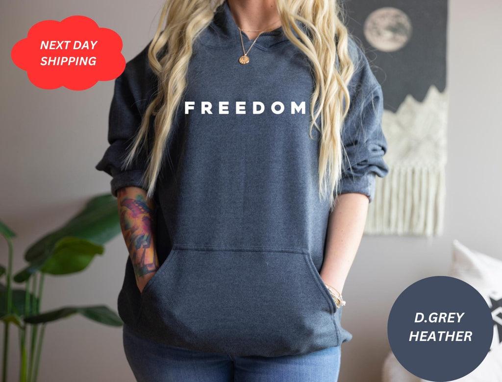 Charlie Kirk Signature FREEDOM Hoodie - Unisex - Turning Point USA Merch