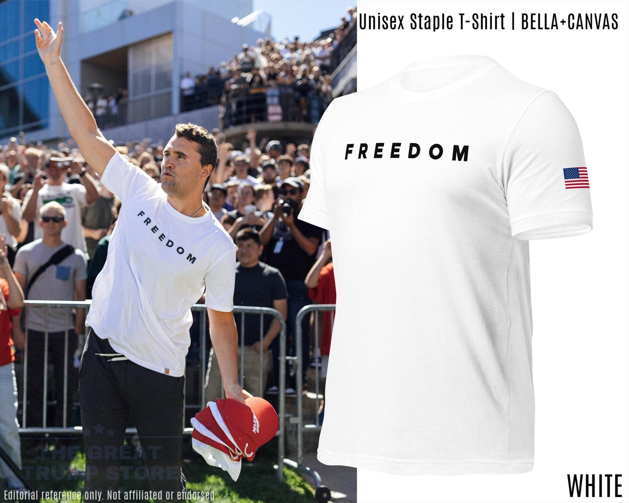 Charlie Kirk Signature T-Shirt - Turning Point USA Merch