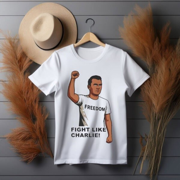 Fight Like Charlie Kirk Freedom Shirt - My Store