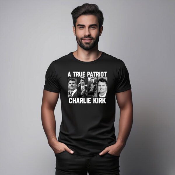 RIP Charlie Kirk A True Patriot Shirt - Turning Point USA Merch