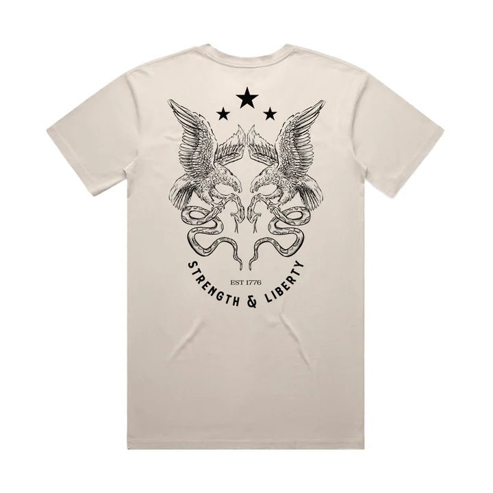STRENGTH & LIBERTY T - SHIRT - My Store