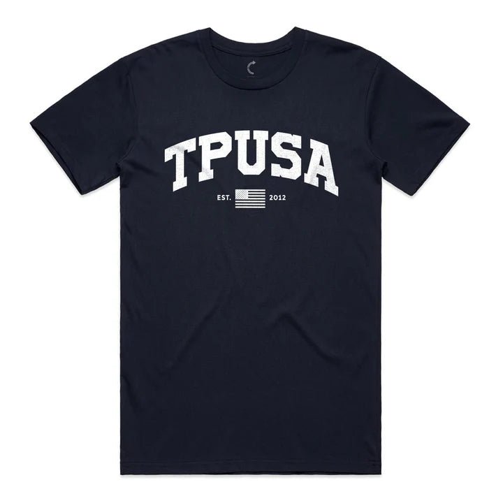 TPUSA COLLEGIATE TEE - Turning Point USA Merch