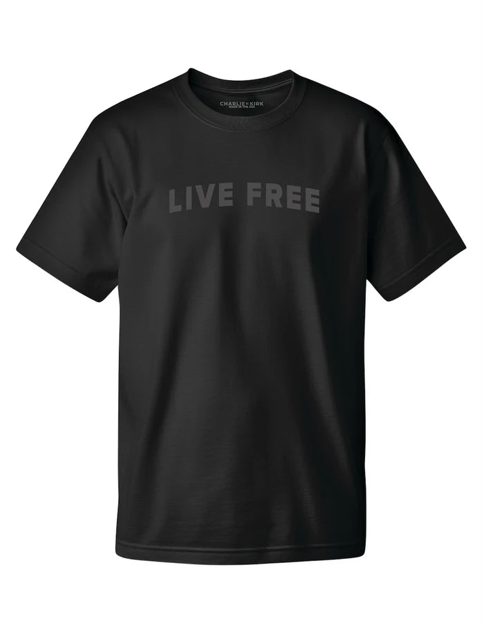 Turning Point USA The Live Free Tee - My Store